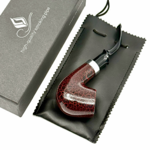 Класическа лула SMO-PIPE, с торбичка и стойка в комплект. Високо качество за начинаещи и опитни